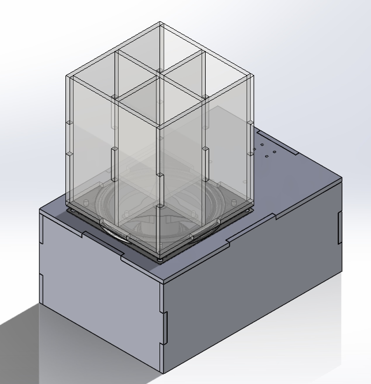 Isometric View of V1 CAD