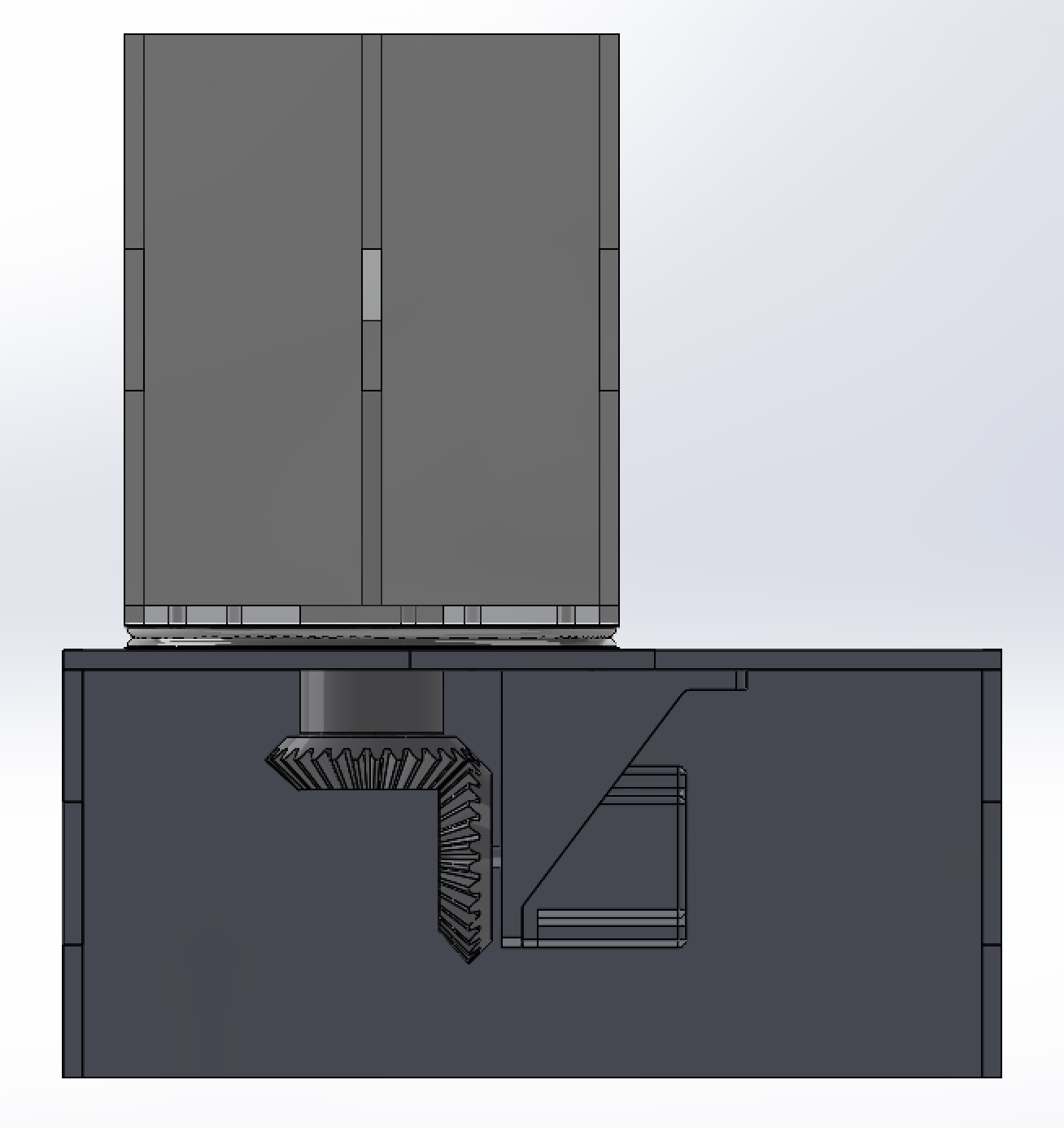 Cross Section of V1 CAD