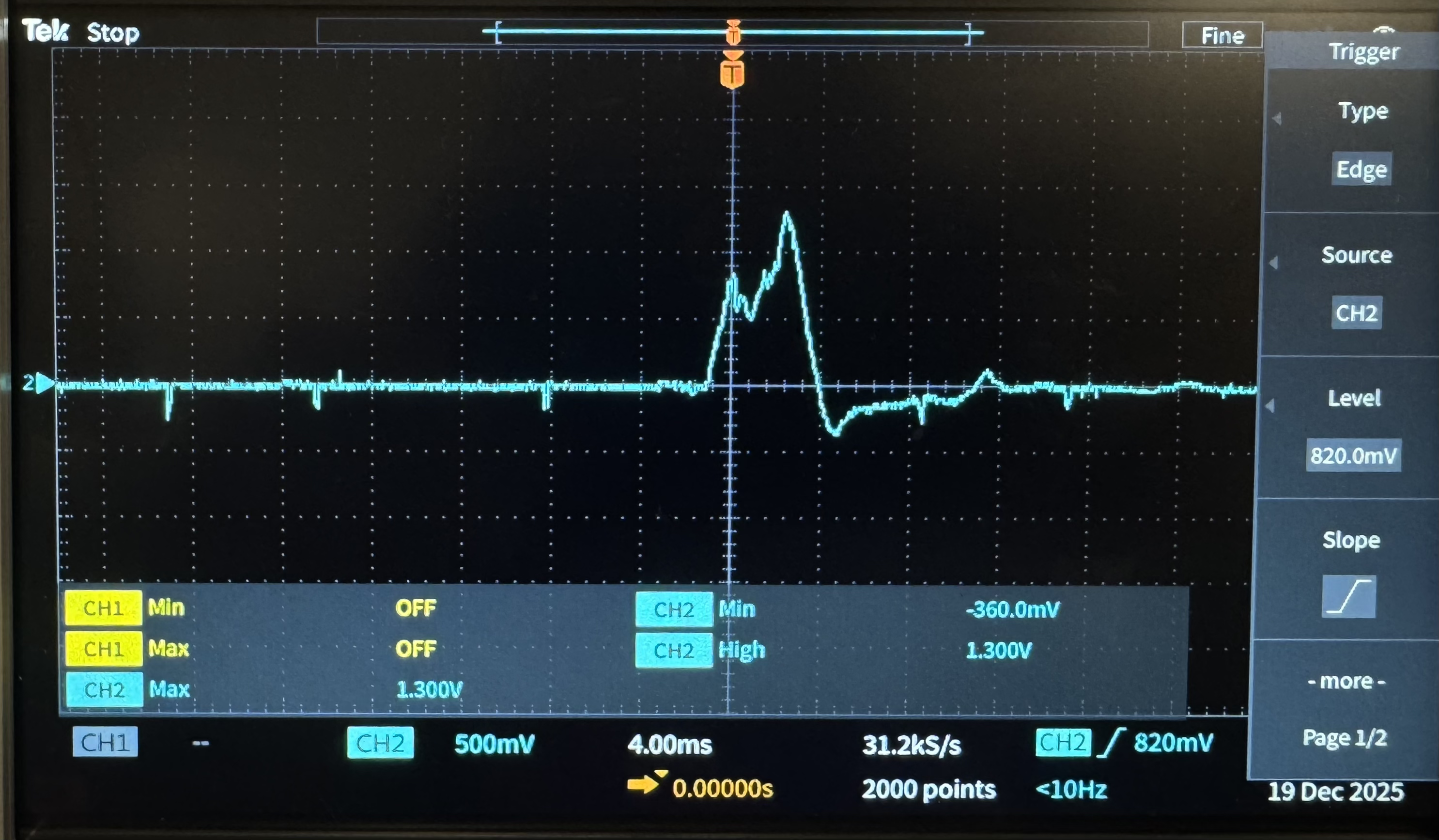 Figure 1: Comparator Circuit Input