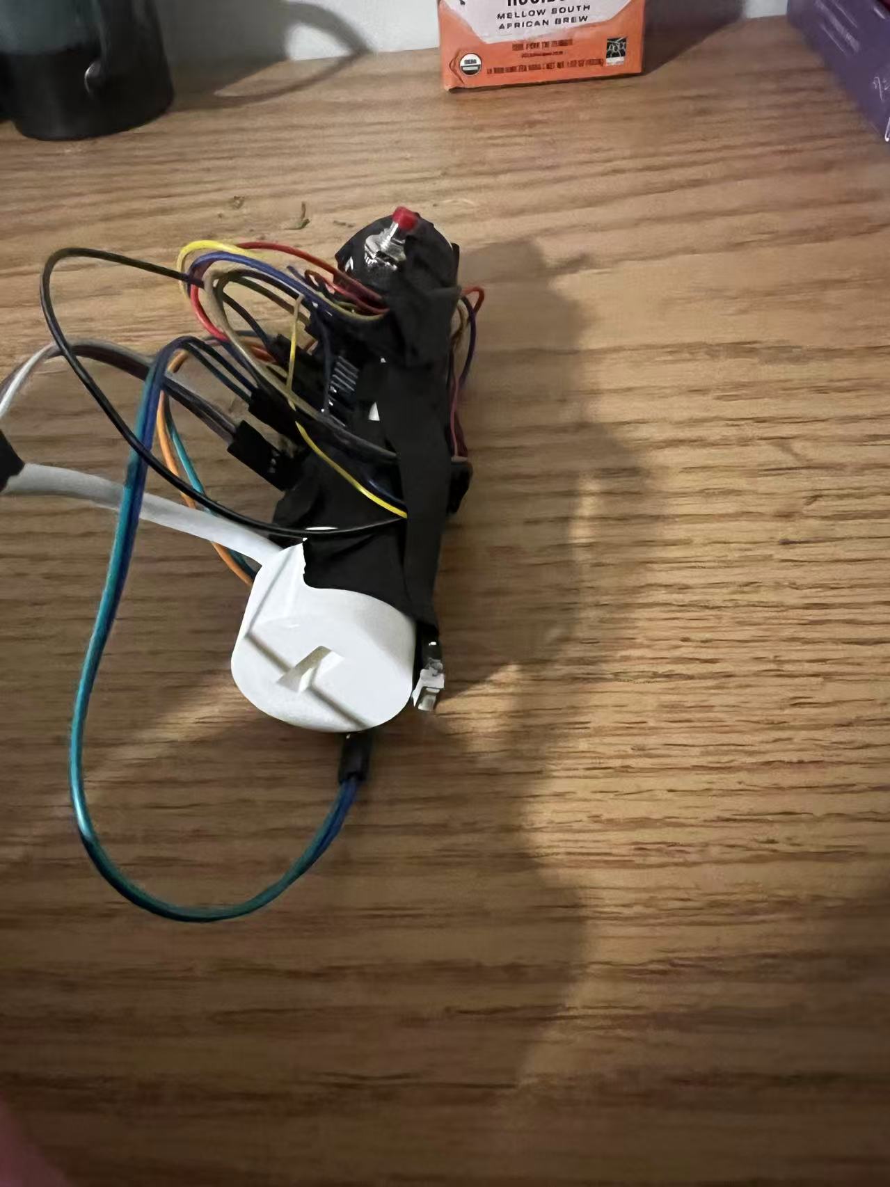 3D design overview of the pointer device