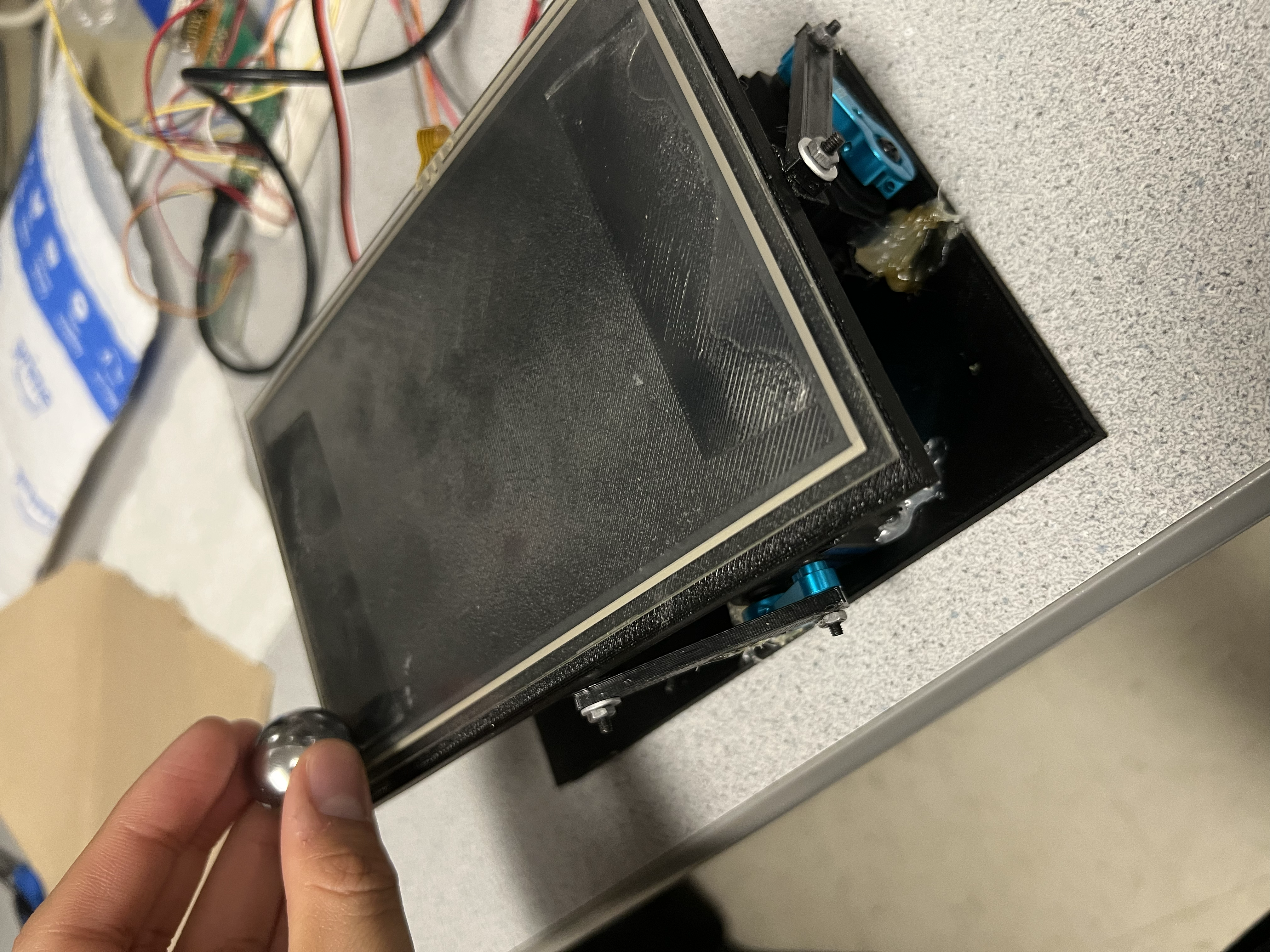 Ball Balancing Robot hardware setup