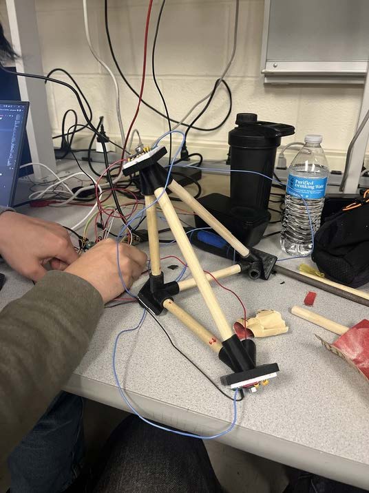 Figure 11: Second Structure Prototype: Trirectangular Tetrahedron