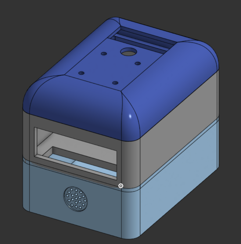 3d model of the robot chassis
