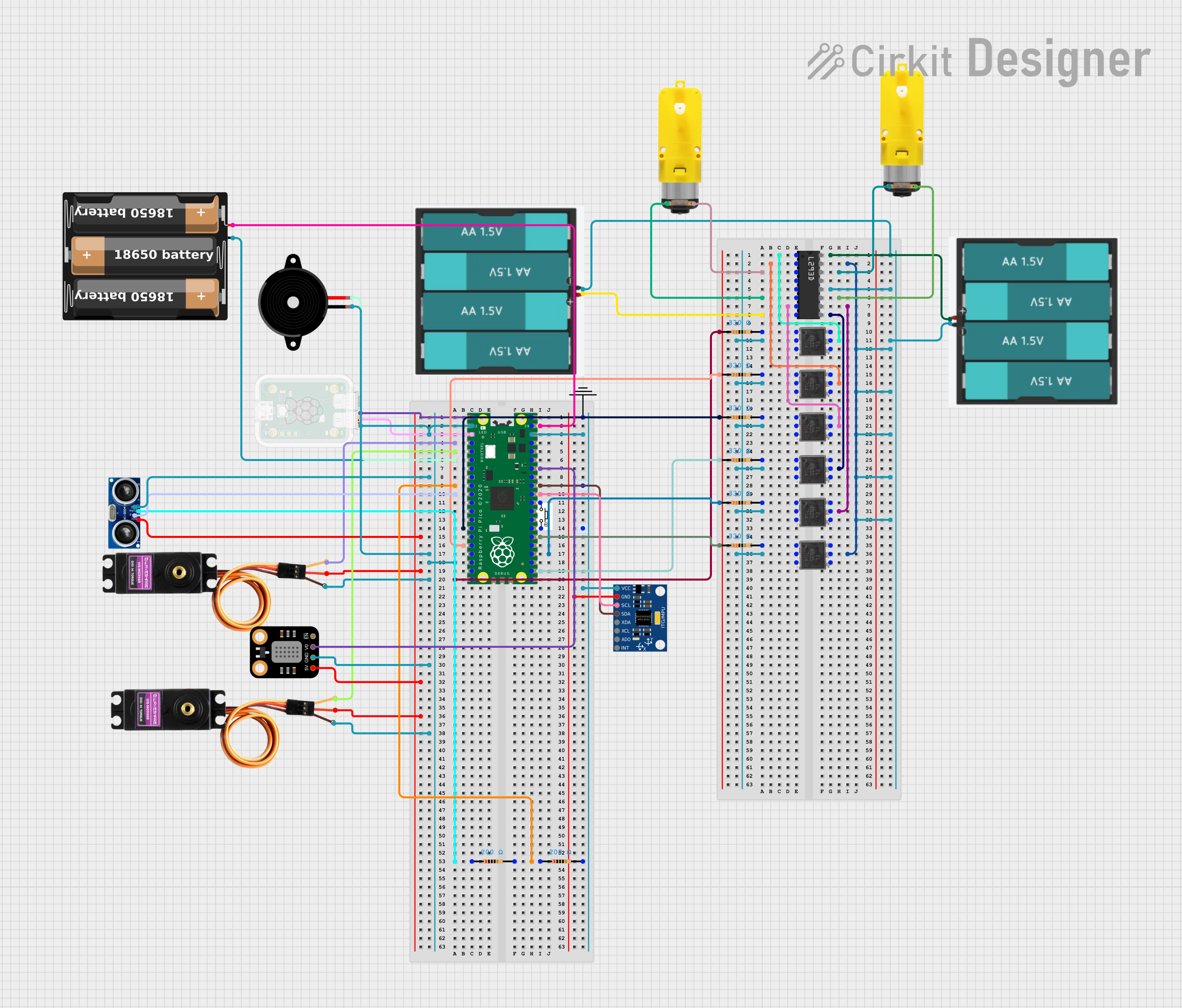 Schematic for circuit