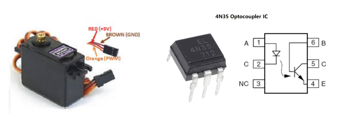 Servos and Opto-Isolators