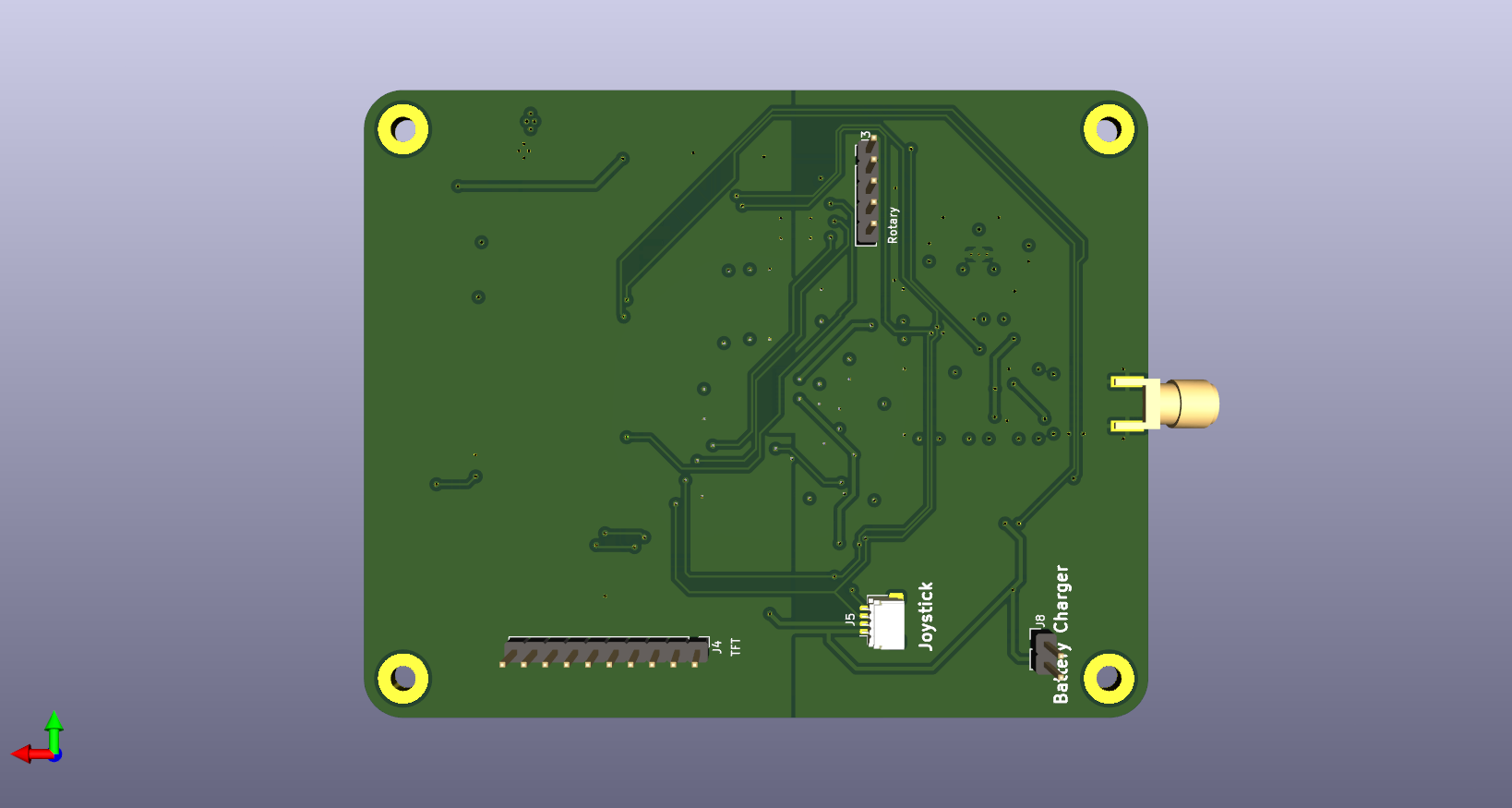 ScopeBoy PCB 3D Back