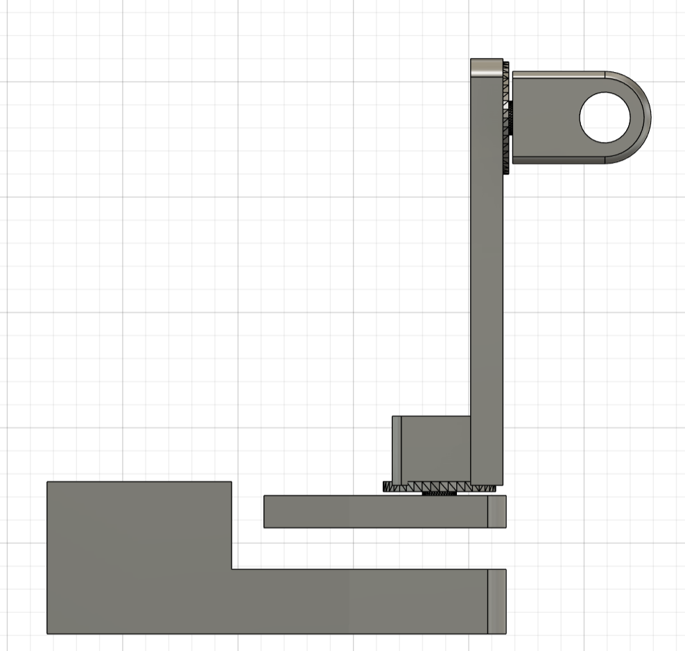 Front View of Gimbal