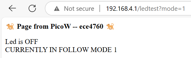 URL request to toggle follow mode