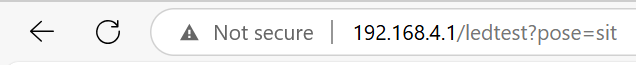 Pose control URL