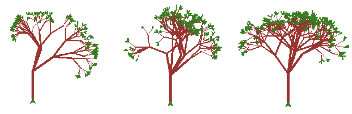 Three iterations of node-based animation in Python