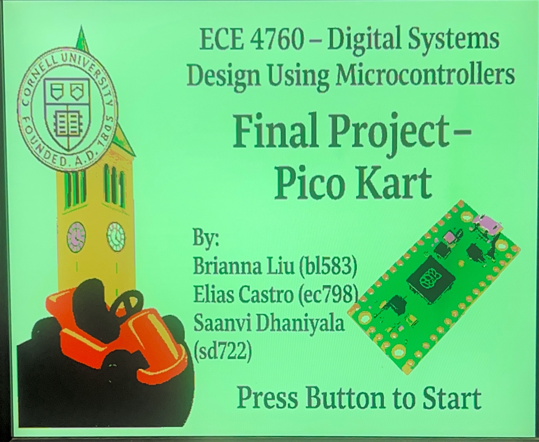 Pico Kart Hardware Setup