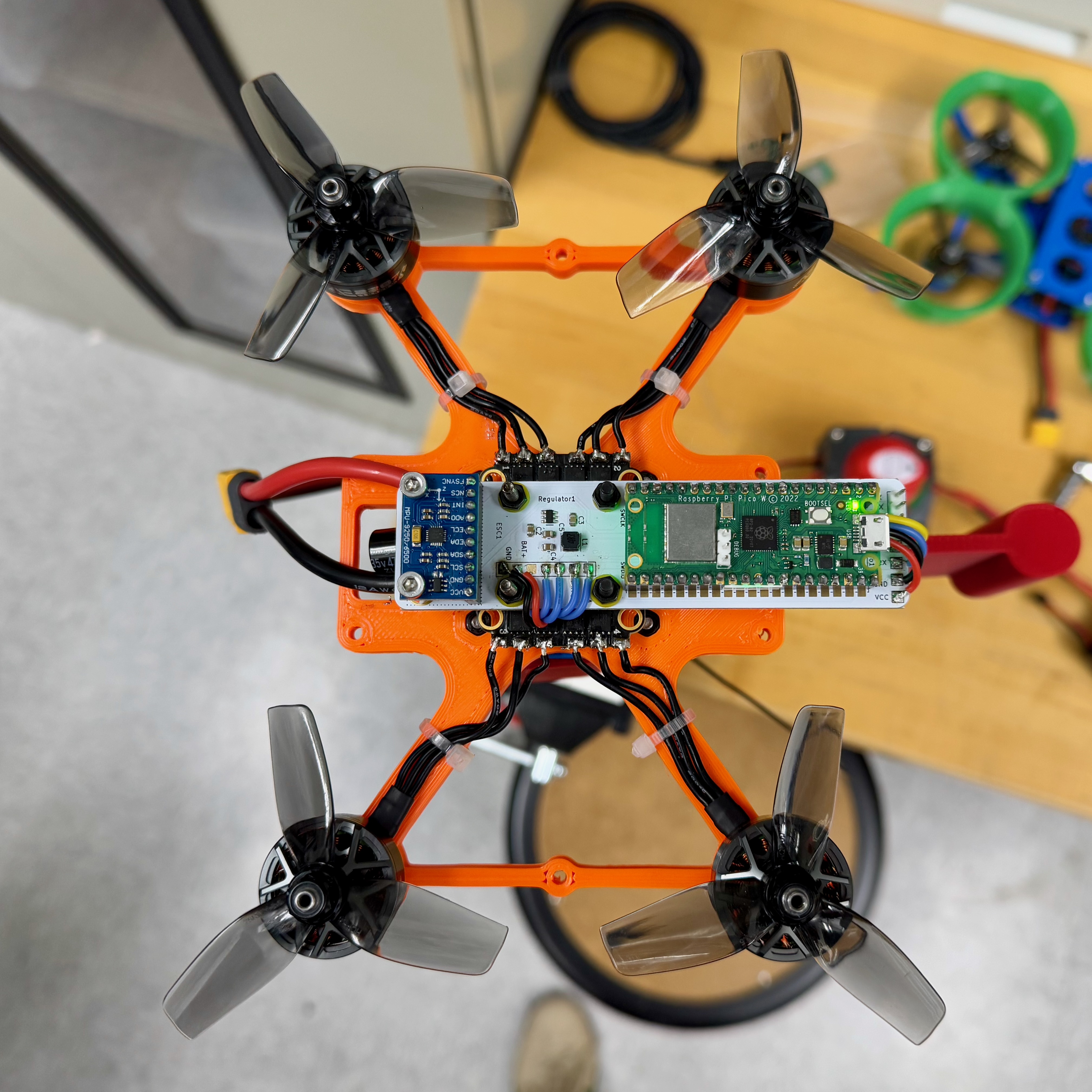RotorRascal team member flying a drone
