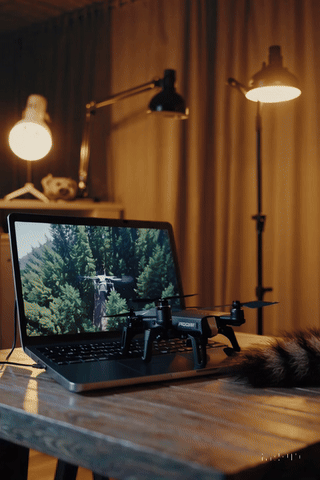 RotorRascal team member flying a drone