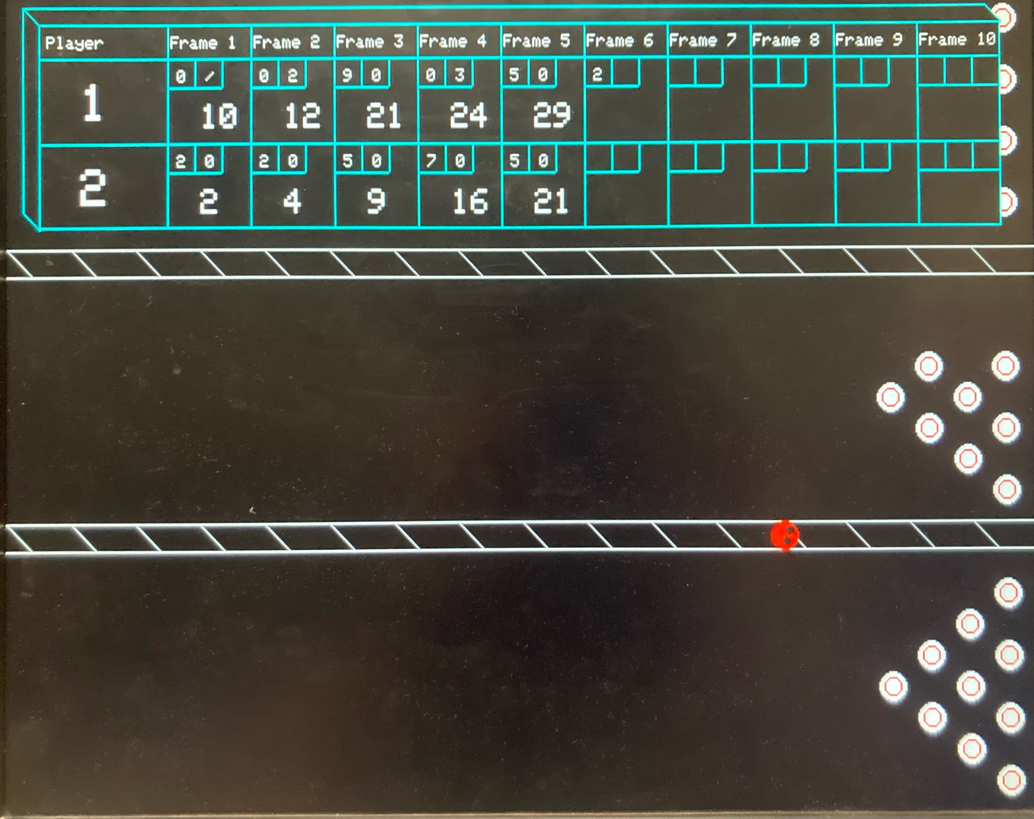 Example Gutter Ball