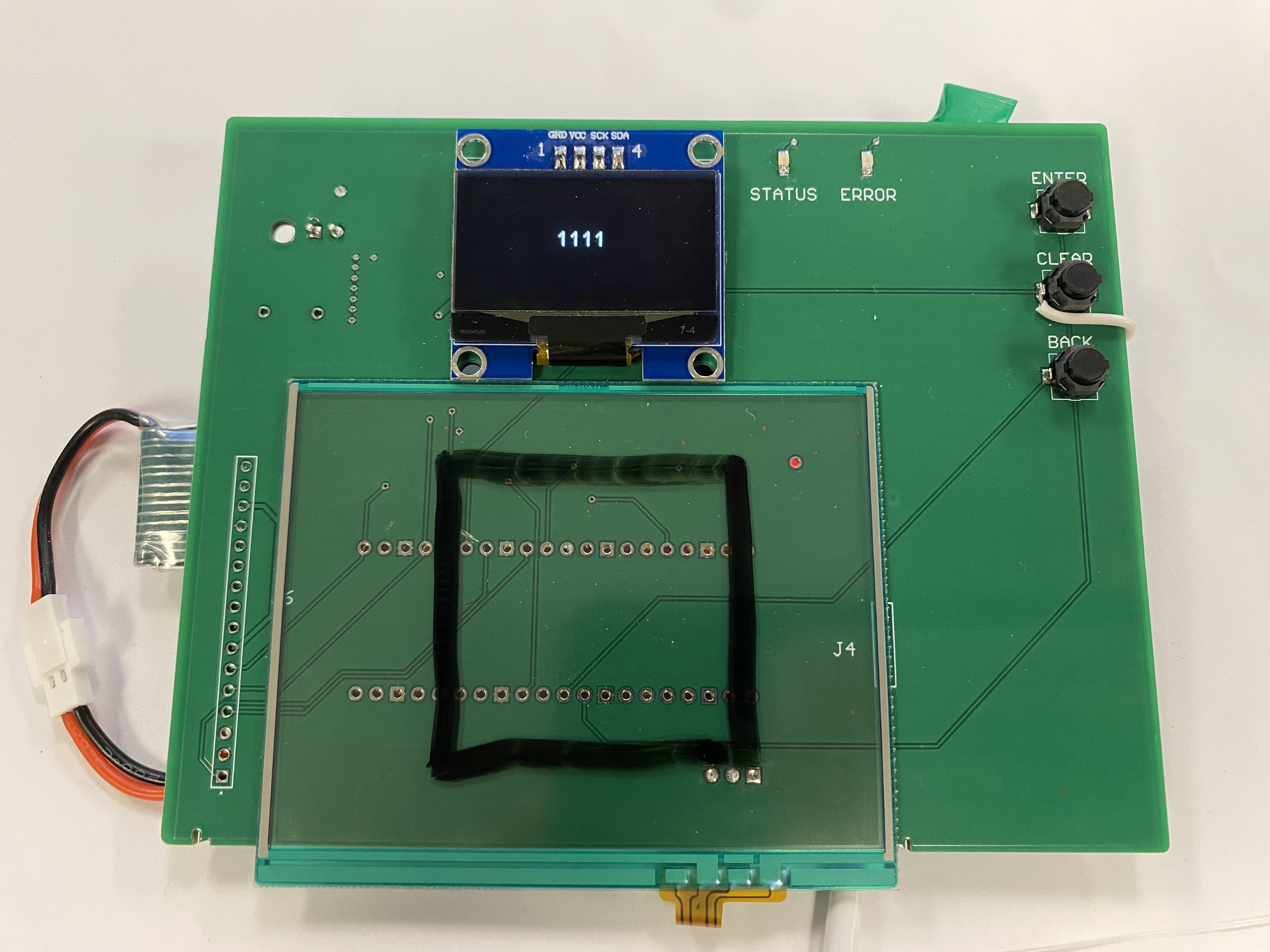 Picture of Board with box drawn